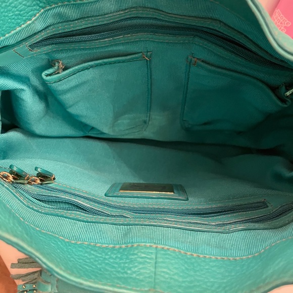 Oryany Turquoise Shoulder Bag - Picture 9 of 12